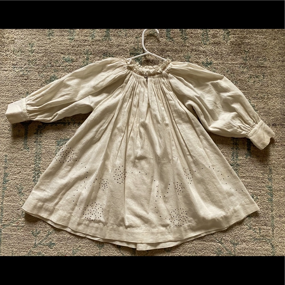 Little girl size 4 velveteen party dress